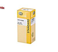 HELLA 10x Indicator Bulbs Yellow For BMW APRILIA DUCATI VW C Gt 8GA002071051