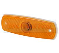 HELLA 12v 2PS962964031 RECTANGULAR AMBER/ORANGE SIDE MARKER LIGHT LAMP