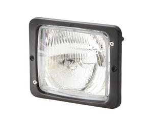 HELLA 1AA 004 109-041 Halogen-Headlight - 12/24V - Reference number: 10 - Fitting - Lens Colour: transparent - Plug: Blade Terminal - Right Front/Left Front
