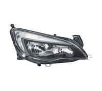 HELLA Headlights 1EG 010 011-381 Right W21/5W, H7/H7 FF, Halogen 12 for right-hand traffic