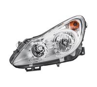 HELLA Halogen-Headlight - left - for e.g. Ope (NON UK, RH traffic) 1EG354534-011
