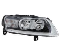 HELLA Headlights 1EJ 009 925-021 Right W5W, H7, H15, PY21W Halogen 12 white for right-hand traffic AUDI: A6 C6 Saloon, A6 C6 Allroad, A6 C6 Avant