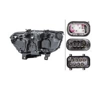 HELLA Halogen/Bi-Xenon-Headlight - left - for (NON UK, RH traffic) 1EL158075-011