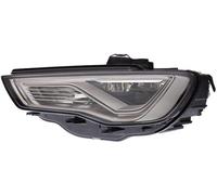 HELLA Headlights 1EX 010 740-881 Right LED LED for right-hand traffic AUDI: A3 Sportback, A3 Hatchback, A3 Saloon