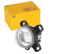 HELLA 1F0 011 988-121 DE/LED-Spotlight - 90mm Performance L4060 - 12/24V - Round - Reference number: 12.5 - Screw Connection - Clear diffusing lens - Lens Colour: Crystal clear - left/right