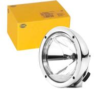 HELLA 1F1 009 094-051 Hybrid-Spotlight - Luminator Compact Celis - 12/24V - Round - Reference number: 37.5 - Bolted - Clear diffusing lens - Lens Colour: Crystal clear - Cable: 800mm - right/left