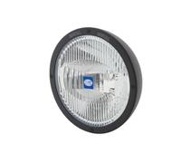 HELLA 1F8 007 560-011 Halogen-Spotlight - Luminator Metal - 12/24V - Round - Reference number: 17.5 - Bolted - Patterned diffusing lens - Lens Colour: Crystal clear - Cable: 800mm - left/right