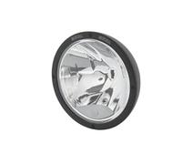 HELLA 1F8 007 560-301 Halogen/Halogen-Spotlight - Luminator Metal - 24/12V - Round - Reference number: 37.5 - Bolted - Clear diffusing lens - Lens Colour: Crystal clear - Cable: 800mm - left/right