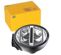HELLA 1F8 016 560-102 LED-Spotlight - Rallye 4000 LED - 24/12V - Round | mounting - Clear diffusing lens - Lens Colour: Crystal clear - Cable: 400mm - left/right