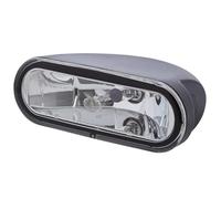 HELLA 1FA 008 284-011 Halogen/Halogen-Spotlight - FF 75 - 12V - Oval - Reference number: 12.5 - Bolted - Clear diffusing lens - Lens Colour: Crystal clear - left/right