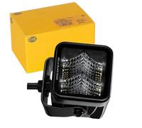 HELLA 1FA 358 176-841 LED-Spotlight - Black Magic Cube 2.7'' - 12/24V - mounting/Bolted - Short distance lighting - Cable: 500mm - Plug: DEUTSCH plug