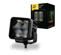 HELLA 1FA 358 176-851 LED-Spotlight - Black Magic Cube 3.2" - 12/24V | mounting/Bolted - Short distance lighting - Cable: 500mm - Plug: DEUTSCH plug