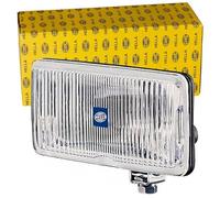 HELLA 1FB 005 860-231 Halogen-Spotlight - Comet 450 - 12V - Rectangular - Reference number: 17.5 - Bolted - Patterned diffusing lens - Lens Colour: Crystal clear - left/right