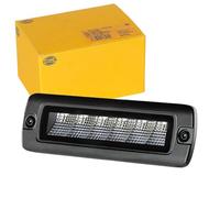 HELLA 1FB 358 176-221 LED-Spotlight - Black Magic Edgeless Mini Lightbar 6.2" - 12/24V - 1600lm - rectangular - Short distance lighting - Cable: 800mm - Plug: open cable ends