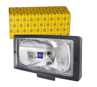 HELLA 1FE 006 300-121 Halogen-Spotlight - Jumbo 220 - 12/24V - Rectangular - Reference number: 37.5 - Bolted - Patterned diffusing lens - Lens Colour: Crystal clear - left/right
