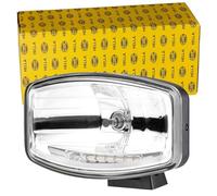 HELLA 1FE 008 773-081 Hybrid/Halogen/Halogen-Spotlight - Jumbo 320 - 24/12V - Rectangular - Reference number: 37.5 - Bolted - Clear diffusing lens - Lens Colour: Crystal clear - right/left