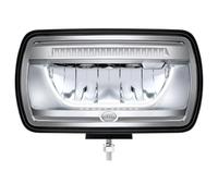 HELLA 1FE 016 773-001 LED-Spotlight - Jumbo LED - 12/24V - Rectangular - Reference number: 25 - mounting - Clear diffusing lens - Lens Colour: Crystal clear - Cable: 800mm - left/right