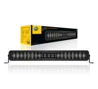 HELLA 1FJ 358 196-601 LED-High Beam Headlight - Black Magic Tough Lightbar 21.5" - 12/24V - 5880lm - double row/curved - Reference number: 45 - ECE - Crystal clear - Cable: 2000mm - Front