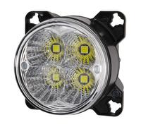 HELLA 1G0 996 263-511 LED-Worklight - Modul 90i - 12/24V - Fitting/Screw Connection - Four-point mounting - Long-range illumination - Plug: DEUTSCH plug