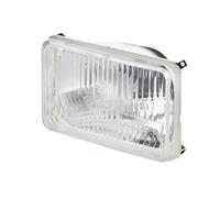 HELLA 1LB 003 177-081 Halogen-Insert, headlight - 12/24V - rectangular | Reference number: 12.5 - Fitting - Lens Colour: Crystal clear - Plug: Blade Terminal - right/left - Quantity: 1