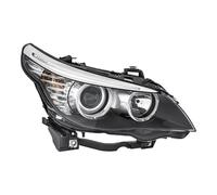 For BMW 5 Series Headlight Halogen With LED Marker Right Drivers OES 2007-2010