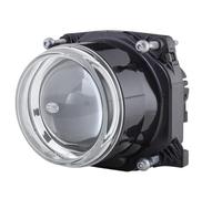 HELLA 1LL 009 998-011 DE/FF/Halogen-Headlight - 90mm Performance - 12V - round - Fitting - Hardened diffusing lens - Plug: AMP - Left Front/Right Front