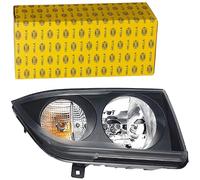 VW Crafter 06-12 Black Headlight Headlamp Left Passenger Near Side N/S OEM Hella