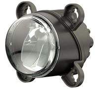 HELLA 1M0 015 050-011 LED-Headlight - 90mm Essential R80-12/24V - round - ECE - transparent - Plug: DEUTSCH plug - right/left
