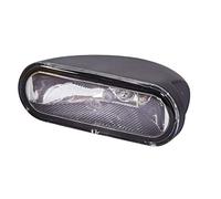 HELLA 1NA 008 284-001 Halogen/FF-Front Fog Light - FF 75 - 12V - rectangular - Bolted - Clear diffusing lens - Lens Colour: Crystal clear - right/left