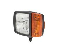 HELLA 1SA 996 120-051 Headlight - 24V - mounting - Lens Colour: Yellow - Plug: DEUTSCH plug - Left Front