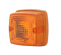 HELLA 2BA 003 014-111 Indicator - 12/24V - mounting - Lens Colour: Yellow - Front/left/right