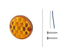 HELLA 2BA 357 028-021 Indicator Signal Light Lamp LED 24V/12V Mounting Bolted