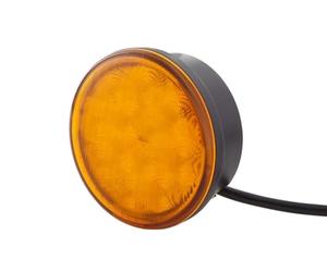 HELLA 2BA 959 011-301 Direction Indicator - LED - 24V - mounting/Bolted - Lens Colour: Yellow - Cable: 2500mm - Plug: open cable ends - Rear - Quantity: 1