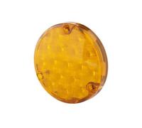 HELLA 2BA 959 932-401 Indicator Signal Light Lamp Front LED Yellow Lens Bolted