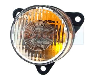 HELLA 2BA008221107 ROUND FRONT 55mm CLEAR FRONT INDICATOR LIGHT LAMP KIT CAR