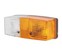 HELLA 2BE 003 184-051 Direction Indicator - Halogen - 12/24V - mounting/Screw Connection - Plug: Blade Terminal - Front/left - Quantity: 1