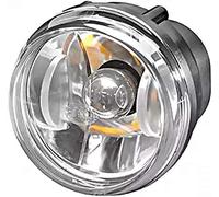 HELLA 2BE 010 102-001 Direction Indicator - 90mm - Hybrid - 12V - Fitting/Screw Connection - Front - Quantity: 1