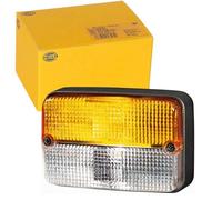 HELLA 2BE 997 131-081 Direction Indicator - Halogen - 12V - mounting/Bolted | Plug: Blade Terminal - left/Front/right - Quantity: 1