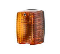 HELLA 2BM 002 652-031 Auxiliary Indicator - Halogen - 12/24V - mounting/Screw Connection - Lens Colour: Orange - Plug: Male - Lateral Mounting/right - Quantity: 1