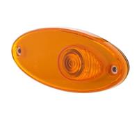 HELLA 2BM 964 295-041 Auxiliary Indicator - Halogen - 12V - Fitting/Screw Connection - Lens Colour: Yellow - Plug: Male - Lateral Mounting - Quantity: 1
