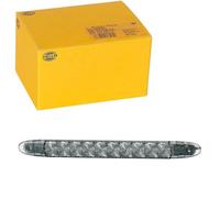 HELLA 2DA 343 106-221 Auxiliary Stop Light - LED - 12V - mounting/Glued - Lens Colour: Smoke Grey - LED colour: Red - Cable: 3000mm - Plug: open cable ends - Rear