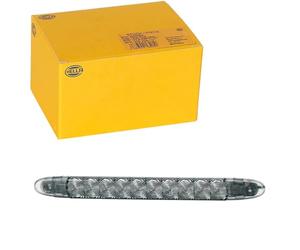 HELLA 2DA 343 106-221 Auxiliary Stop Light - LED - 12V - mounting/Glued | Lens Colour: Smoke Grey - LED colour: Red - Cable: 3000mm - Plug: open cable ends - Rear