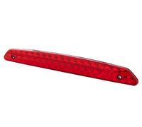 HELLA 2DA 343 800-047 Auxiliary Stop Light - LED - 24/12V - mounting/Glue on - Lens Colour: Red - LED colour: Red - Cable: 200mm - Plug: open cable ends - Rear
