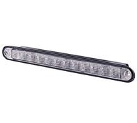 HELLA 2DA 959 071-237 Auxiliary Stop Light - LED - 24V - Fitting - Lens Colour: Crystal clear - LED colour: Red - Cable: 2500mm
