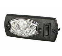 HELLA 2JA 343 570-051 Interior Light - Mini OvalLED VESTA5 - LED - 12V - 1.2W - LED - Fitting - Lens Colour: Crystal clear - Interior - Quantity: 1
