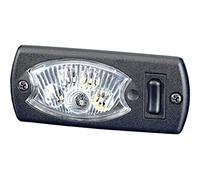 HELLA 2JA 343 570-061 Interior Light - Mini OvalLED VESTA5 - LED - 24V - 1.2W - LED - Fitting - Lens Colour: Crystal clear - Interior - Quantity: 1