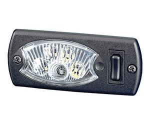 HELLA 2JA 343 570-061 Interior Light - Mini OvalLED VESTA5 - LED - 24V - 1.2W - LED - Fitting - Lens Colour: Crystal clear - Interior - Quantity: 1