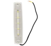 HELLA 2JA 343 660-101 Interior Light - Mini ThinLED - LED - 12V - 1.7W - LED - Fitting/Fitting - Lens Colour: Crystal clear - Interior - Quantity: 1