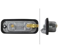 Hella 2KA 001 378-001Number License Plate Recess Lamp Silver Effect PK of 4