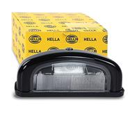 HELLA 2KA 001 386-231 Licence Plate Light - 12V - mounting/Screw Connection - Lens Colour: Crystal clear - Plug: Blade Terminal - left/right